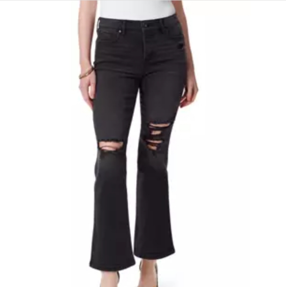 Jessica Simpson Night Train Flirt Straight Boot Jeans, Size 30